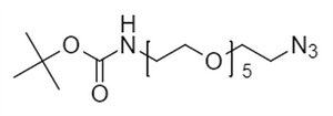 Picture of BocNH-PEG<sub>5</sub>-CH<sub>2</sub>CH<sub>2</sub>N<sub>3</sub>