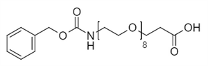 Picture of CBZ-NH-PEG<sub>8</sub>-CH<sub>2</sub>CH<sub>2</sub>COOH
