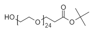 Picture of HO-PEG<sub>24</sub>-CH<sub>2</sub>CH<sub>2</sub>COO<sup>t</sup>Bu