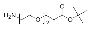 Picture of H<sub>2</sub>N-PEG<sub>2</sub>-CH<sub>2</sub>CH<sub>2</sub>COO<sup>t</sup>Bu