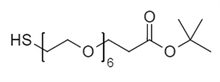 Picture of HS-PEG<sub>6</sub>-CH<sub>2</sub>CH<sub>2</sub>COO<sup>t</sup>Bu
