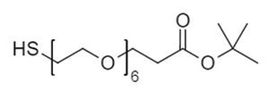 Picture of HS-PEG<sub>6</sub>-CH<sub>2</sub>CH<sub>2</sub>COO<sup>t</sup>Bu