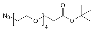 Picture of N<sub>3</sub>-PEG<sub>4</sub>- CH<sub>2</sub>CH<sub>2</sub>COO<sup>t</sup>Bu