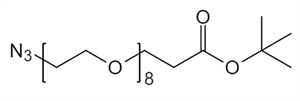 Picture of N<sub>3</sub>-PEG<sub>8</sub>- CH<sub>2</sub>CH<sub>2</sub>COO<sup>t</sup>Bu