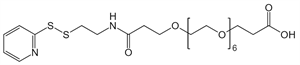 Picture of SPDP-PEG<sub>6</sub>-CH<sub>2</sub>CH<sub>2</sub>COOH