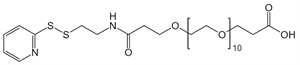 Picture of SPDP-PEG<sub>10</sub>-CH<sub>2</sub>CH<sub>2</sub>COOH