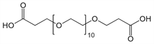 Picture of HOOCCH<sub>2</sub>CH<sub>2</sub>-PEG<sub>10</sub>-CH<sub>2</sub>CH<sub>2</sub>COOH