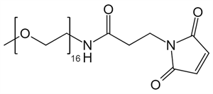 Picture of mPEG<sub>16</sub>-NH-Mal