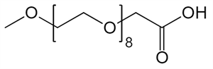 Picture of mPEG<sub>8</sub>-CH<sub>2</sub>COOH
