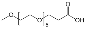 Picture of mPEG<sub>5</sub>-CH<sub>2</sub>CH<sub>2</sub>COOH