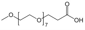 Picture of mPEG<sub>7</sub>-CH<sub>2</sub>CH<sub>2</sub>COOH