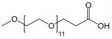 Picture of mPEG<sub>11</sub>-CH<sub>2</sub>CH<sub>2</sub>COOH