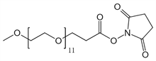 Picture of mPEG<sub>11</sub>-CH<sub>2</sub>CH<sub>2</sub>COONHS Ester