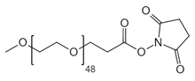 Picture of mPEG<sub>48</sub>-CH<sub>2</sub>CH<sub>2</sub>COONHS Ester