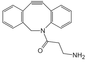 Picture of DBCO-(CH<sub>2</sub>)<sub>2</sub>-NH<sub>2</sub><sup>.</sup>TFA