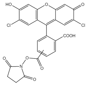 Picture of 5(6)-Carboxy-2',7'-dichlorofluorescein diacetate, SE