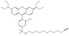 Picture of Sulforhodamine B PEG3 alkyne