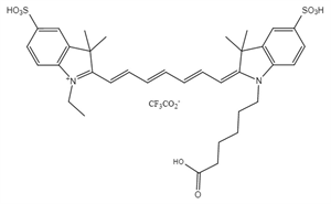 Picture of Cy7 carboxylic acid, disulfo